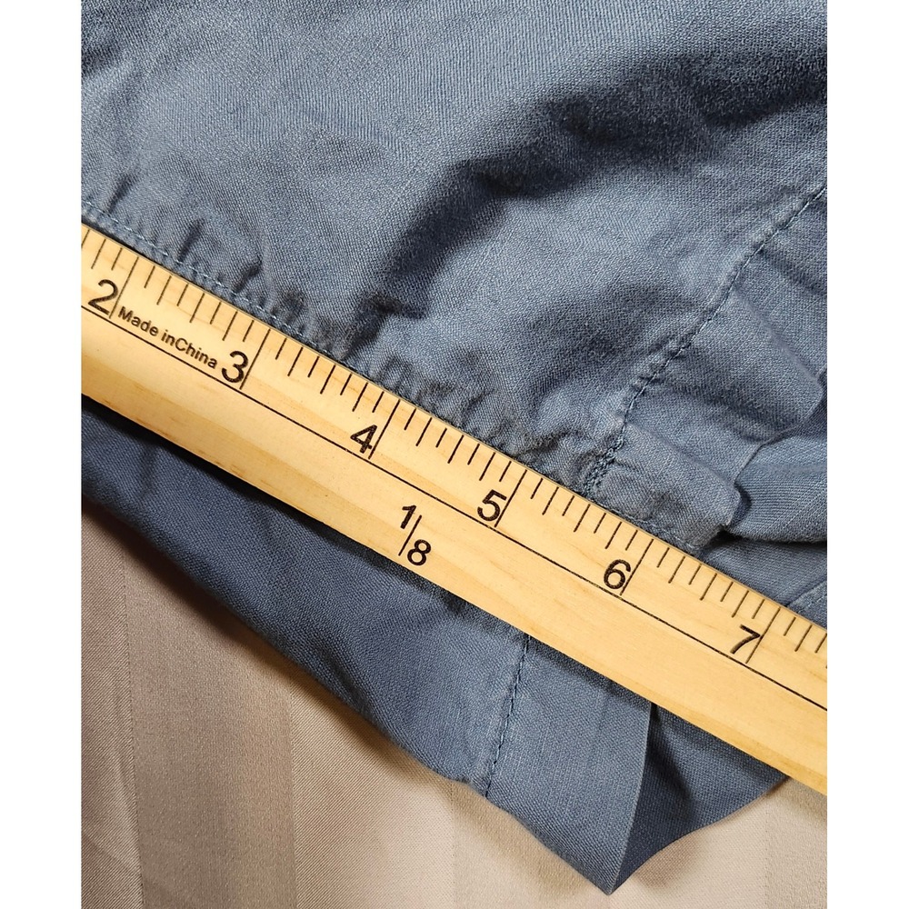 Patagonia Mens Lightweight Hemp Organic Cotton Shorts Blue Grey Size S 6" Inseam - Picture 8 of 8